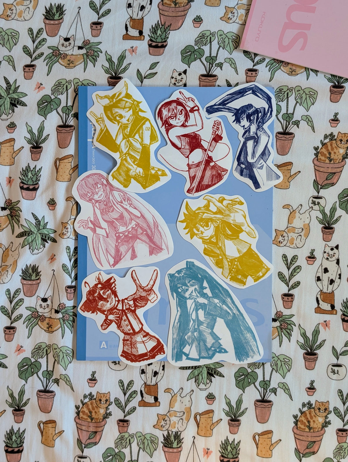 Vocaloid Peace Stickers